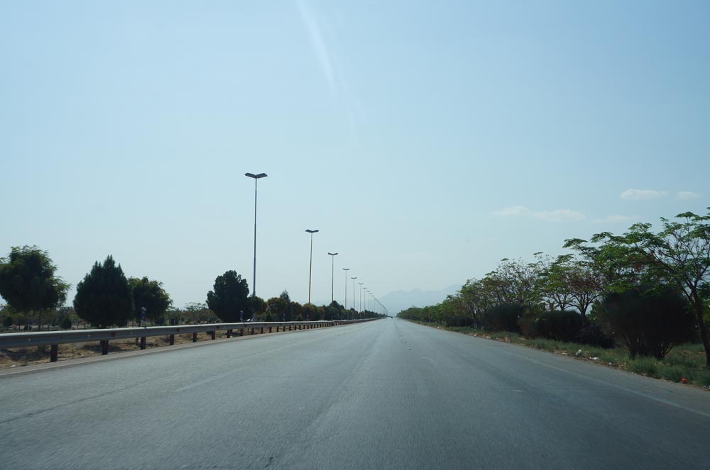 Road from Kerman to Mahan