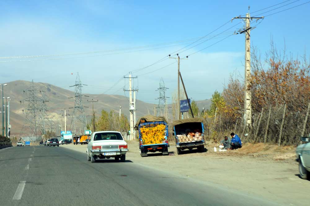 Road from Hamadan to Sanandaj